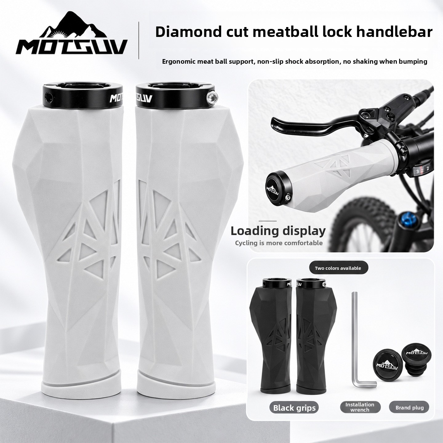 Commuter Bike Lock - Osłonka na kierownicę roweru górskiego, wykonana