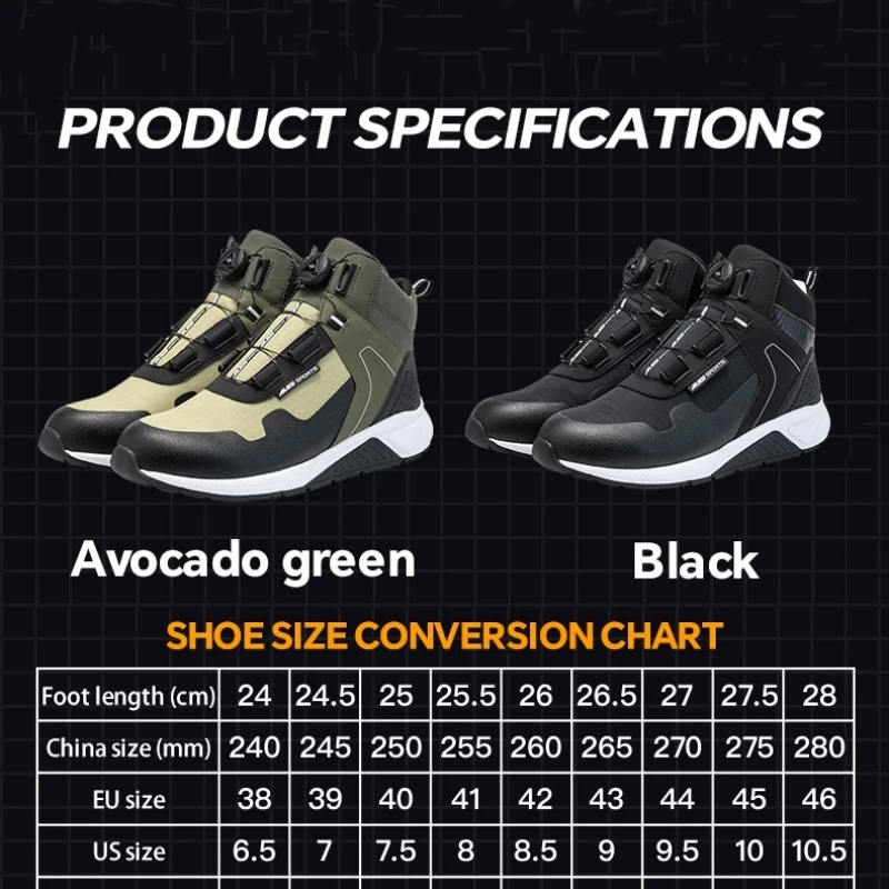 Cycling Commute Shoes - AUGI Wygodne męskie buty motocyklowe do
