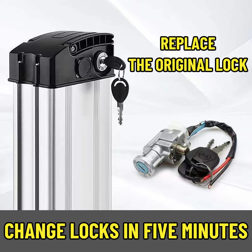 Commuter Bike Lock - E-bike blokada baterii z 2 kluczami