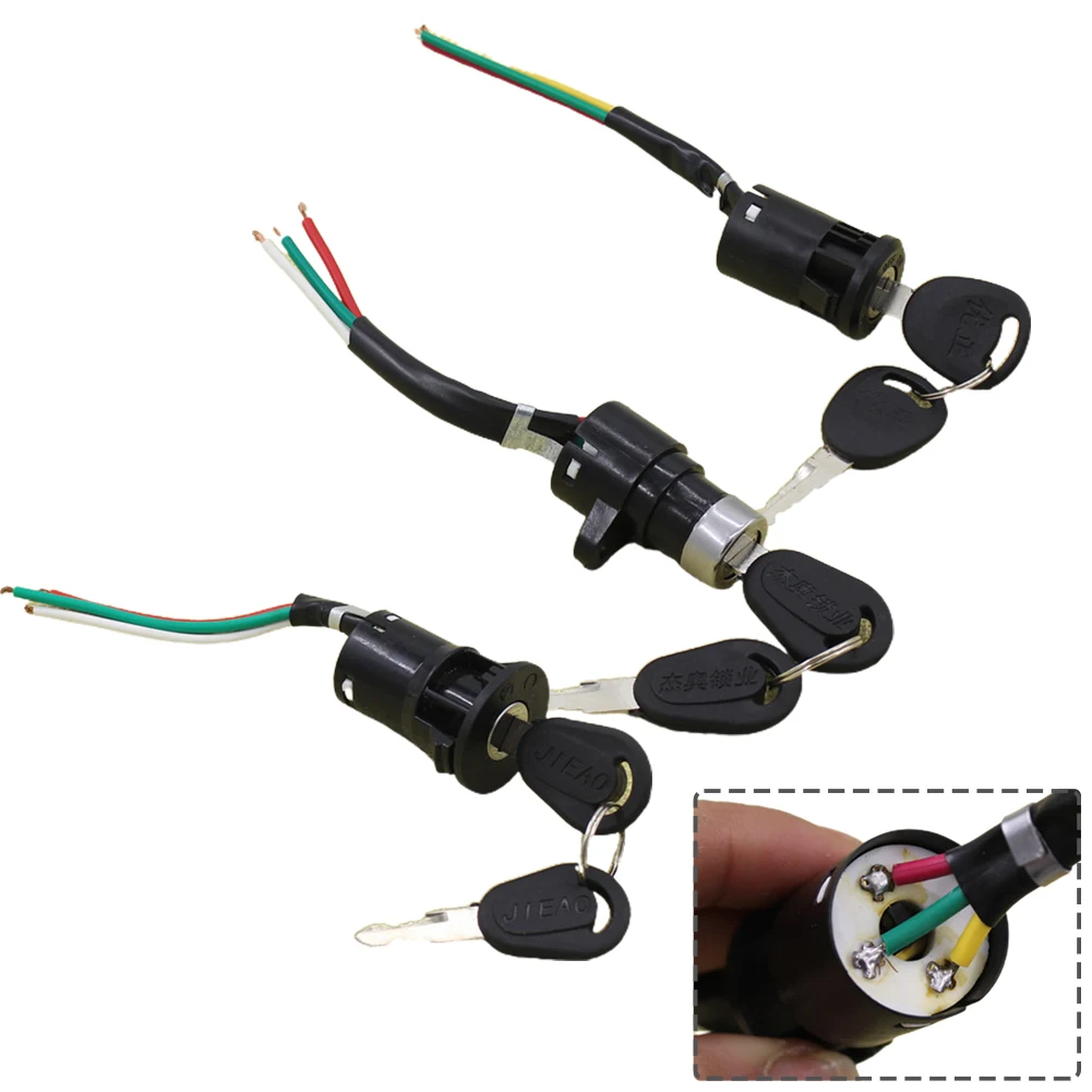 Commuter Bike Lock - Uniwersalny motocykl motocykl E-rower wyłącznik zapłonu