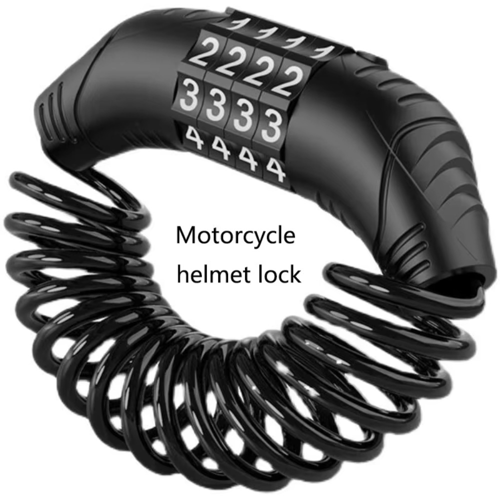 Chain Lock Combination - 4-cyfrowy zamek szyfrowy, przenośny, antykradzieżowy zamek