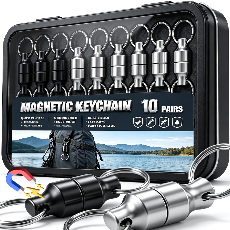 Chain Lock Combination - 2/20x Rozkładany brelok do kluczy z