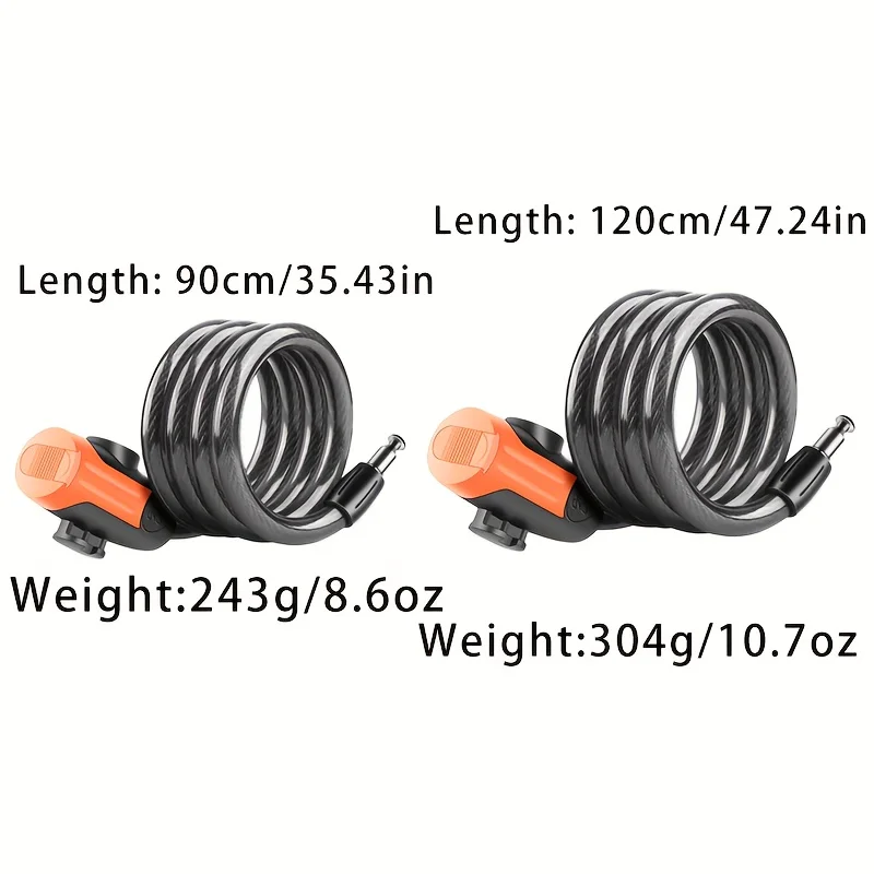 1 ZESTAW Zabezpieczenie rowero – Cable Lock Flexible recenzja i cena