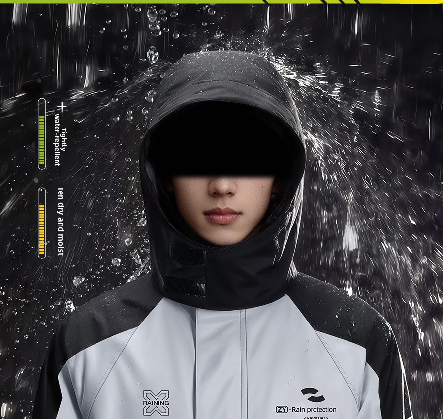 Wytrzymały dwuczęściowy motocy – Cycling Commute In Rain recenzja i cena